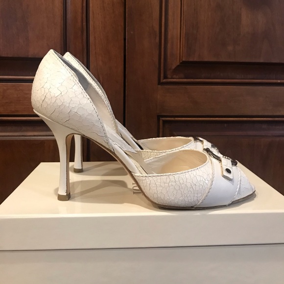 Christian Dior white heels - Picture 5 of 12